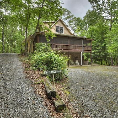 Southern Living Cottage Cozy Up By The Fire Relax On The Porch And Enjoy Peaceful Surroundings Blue Ridge Eksteriør bilde