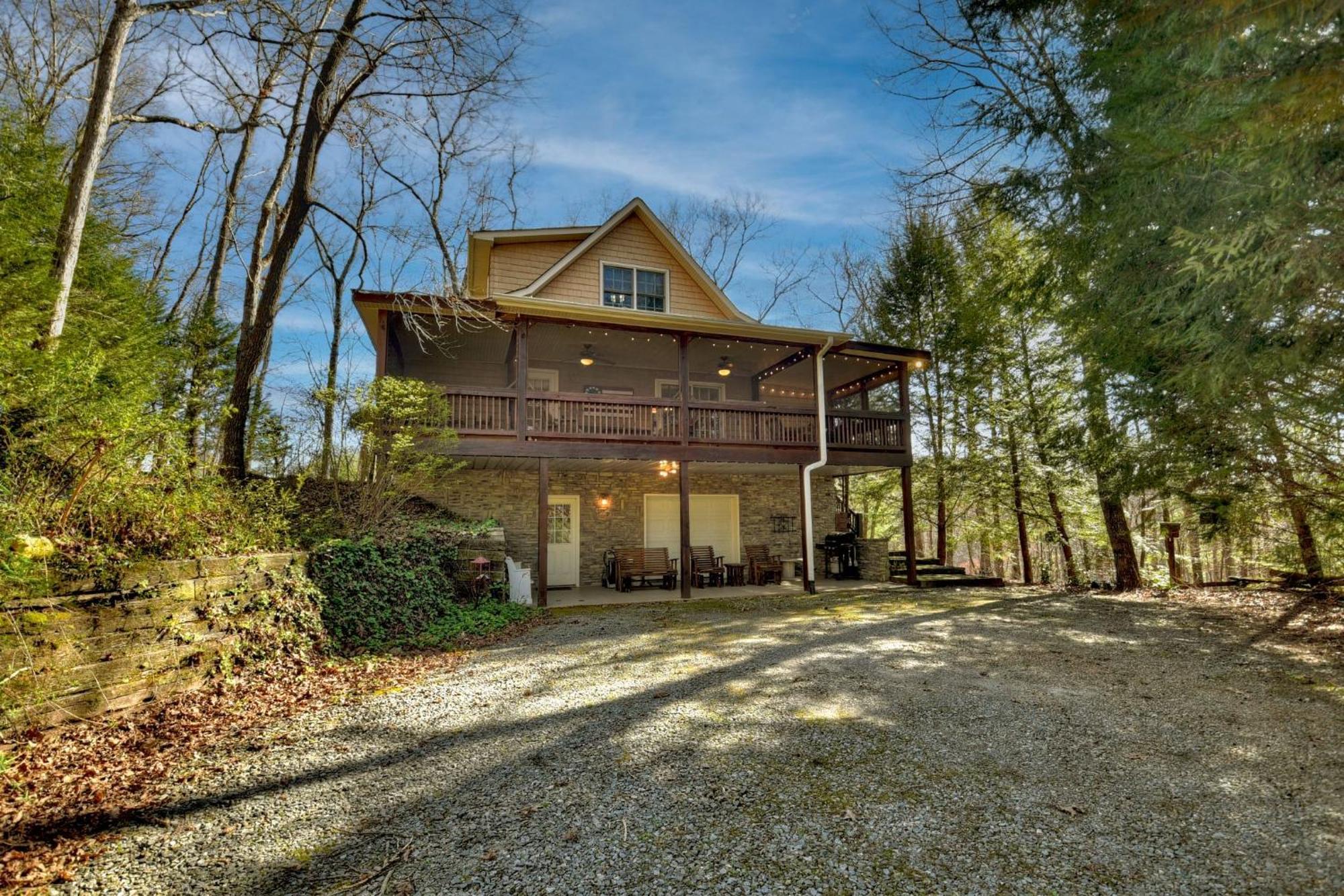 Southern Living Cottage Cozy Up By The Fire Relax On The Porch And Enjoy Peaceful Surroundings Blue Ridge Eksteriør bilde